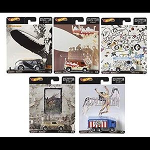 Led Zeppelin Hot Wheels. Lot of 5!
